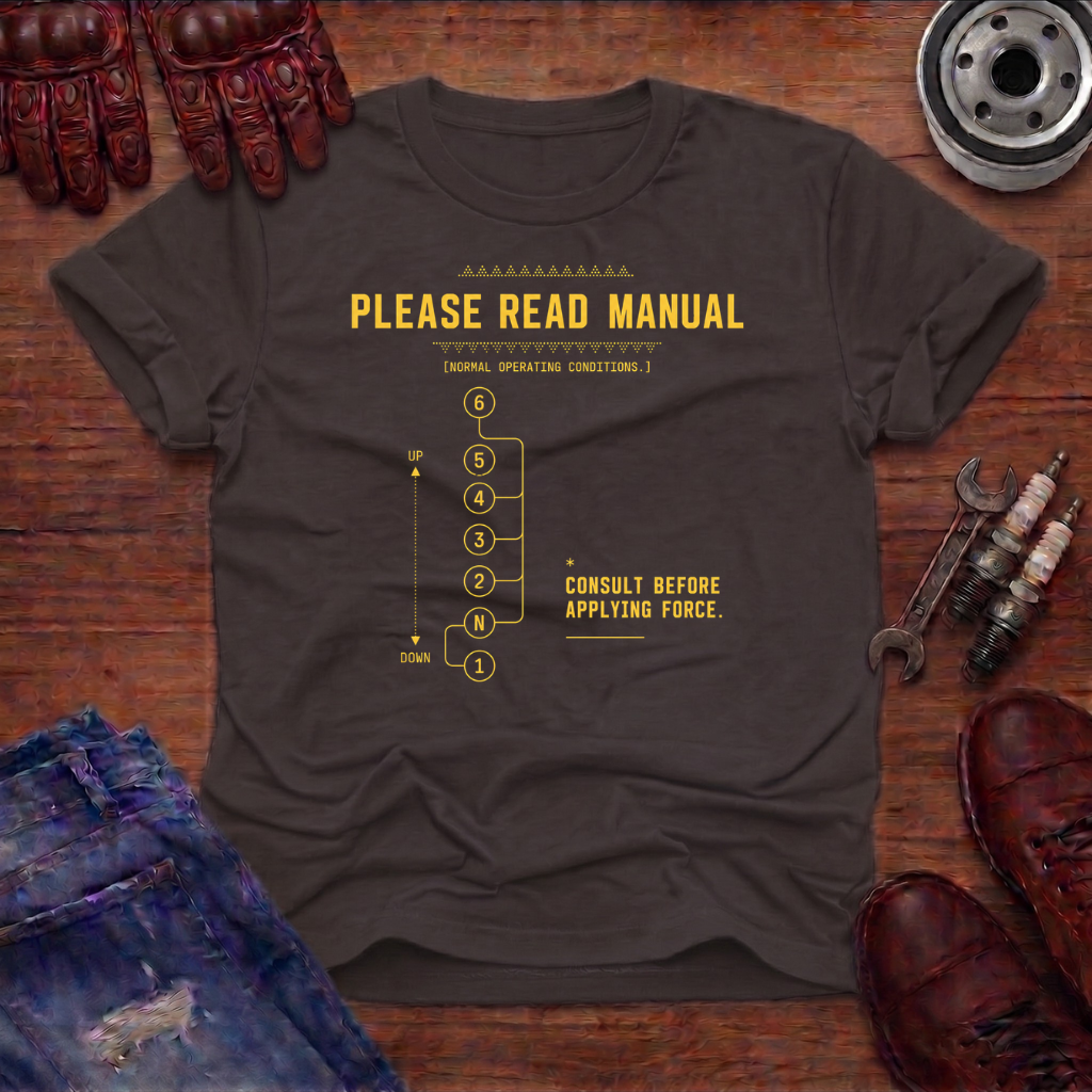 Manual Motorcycle T-Shirt