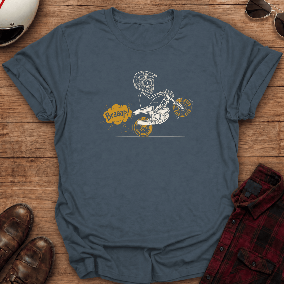 Braaap Wheelie T-Shirt