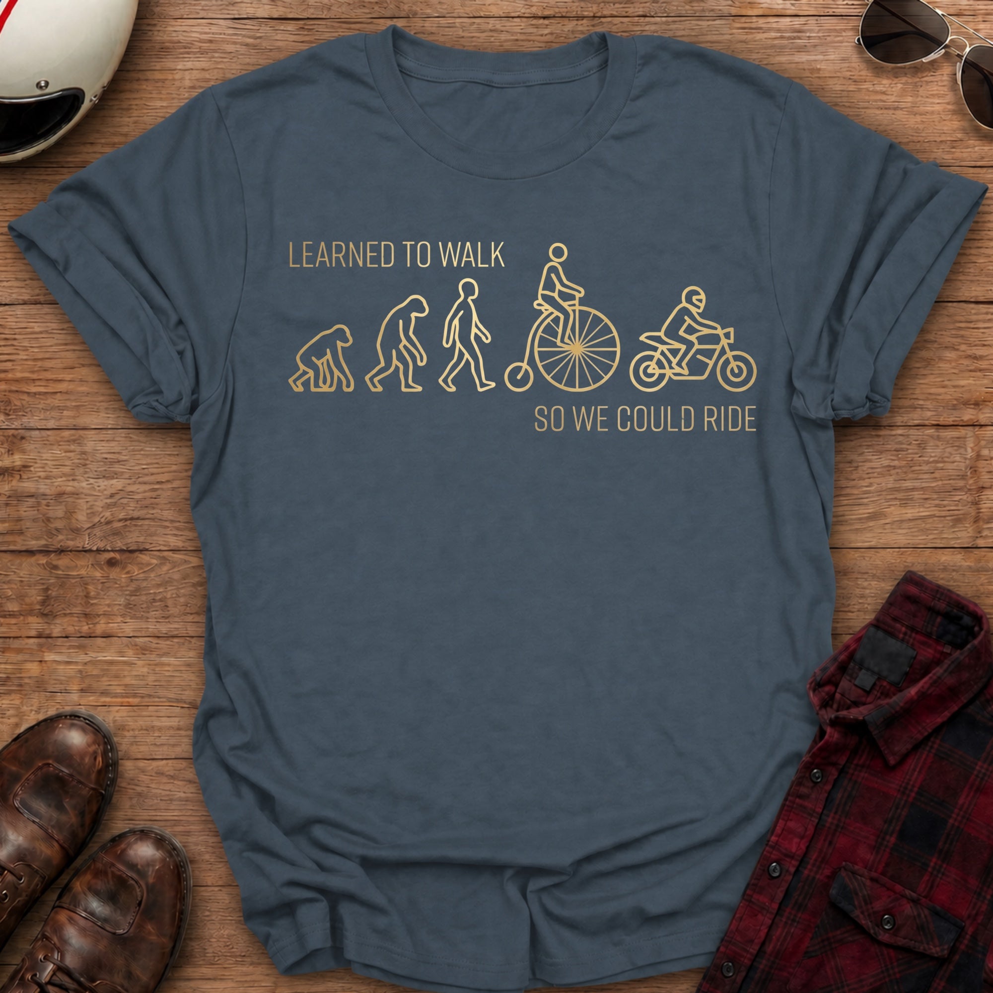 Learned to Walk T-Shirt