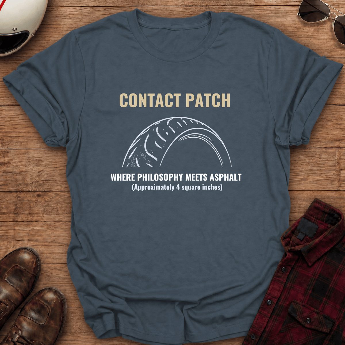 Contact Patch Motorcycle T-Shirt