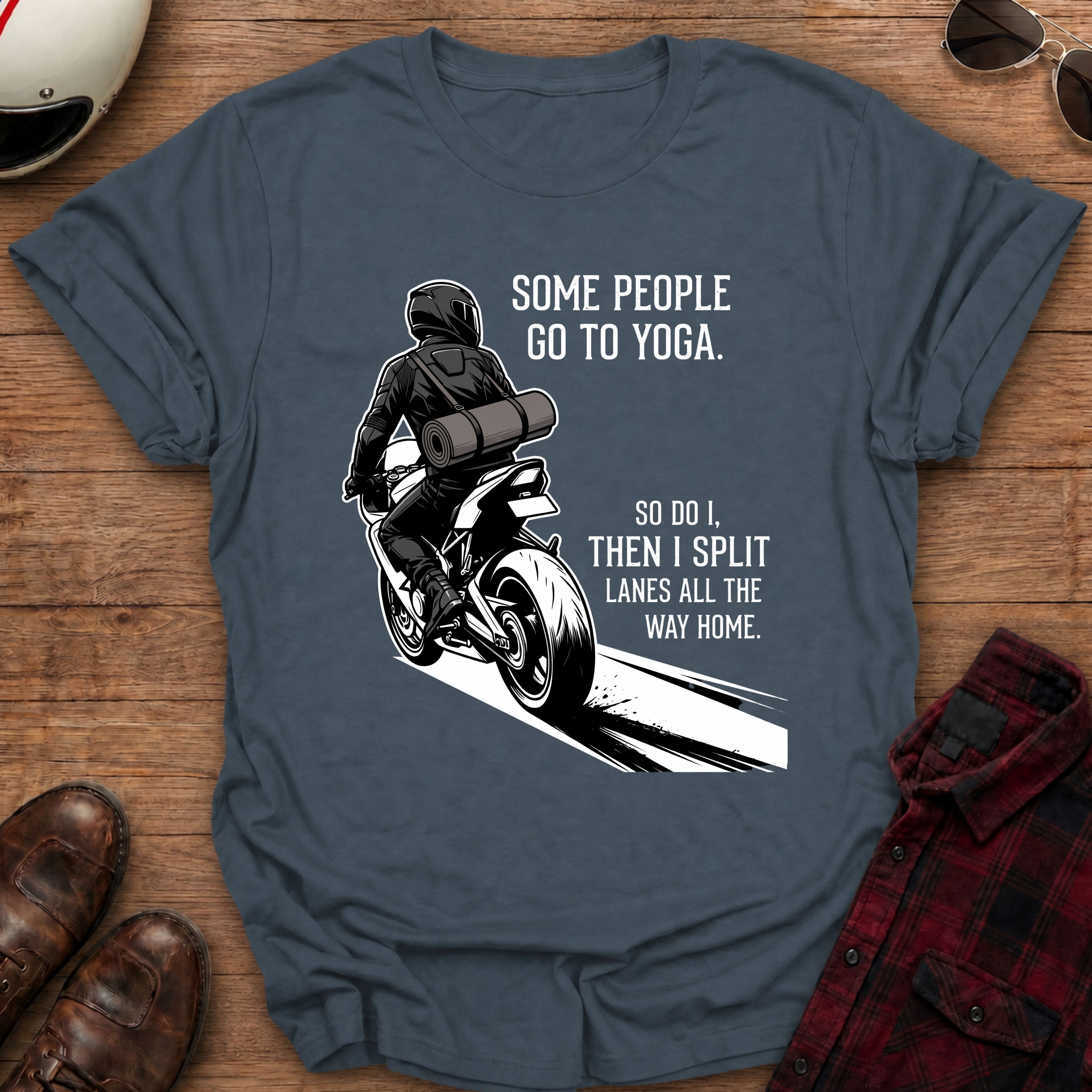 Yoga Motorcycle T-Shirt