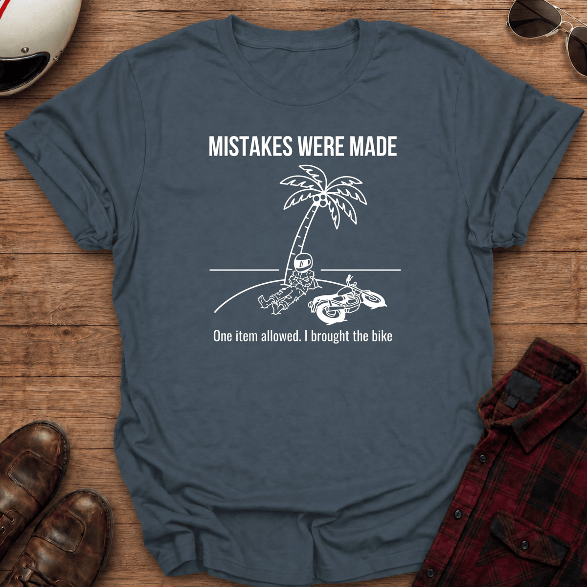 Mistakes Motorcycle T-Shirt