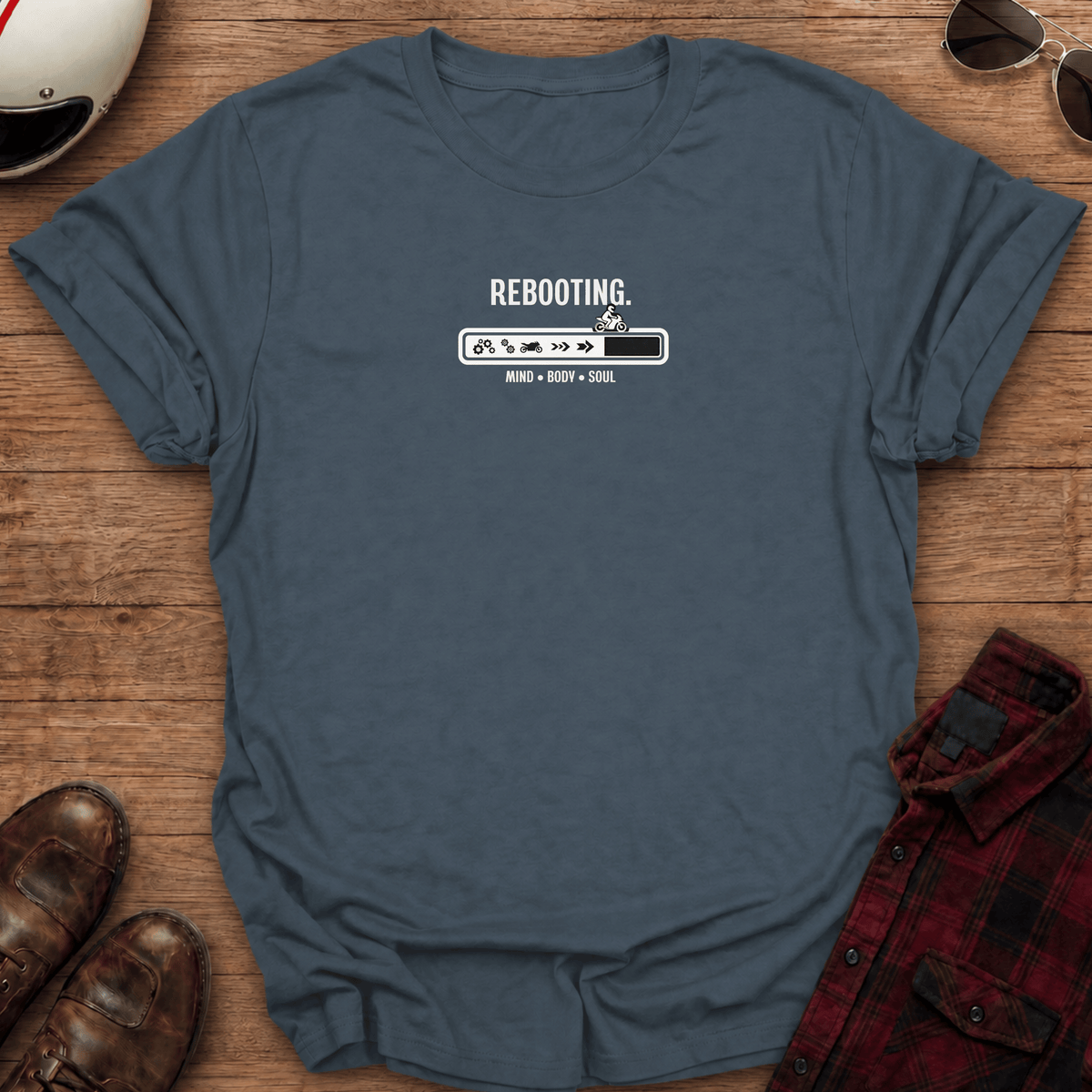 Rebooting Motorcycle T-Shirt