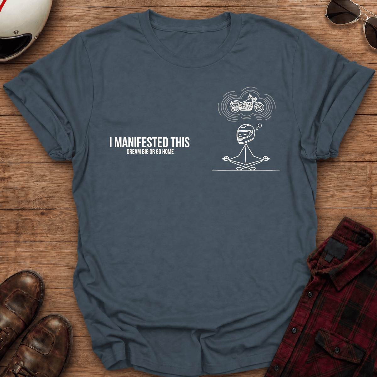 Manifestation Motorcycle T-Shirt