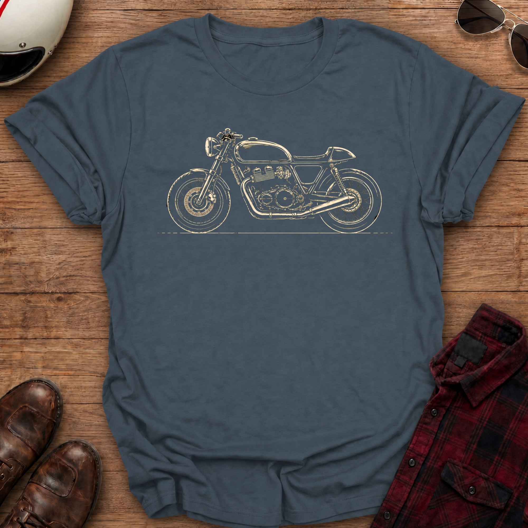 Cafe Racer Profile T-Shirt