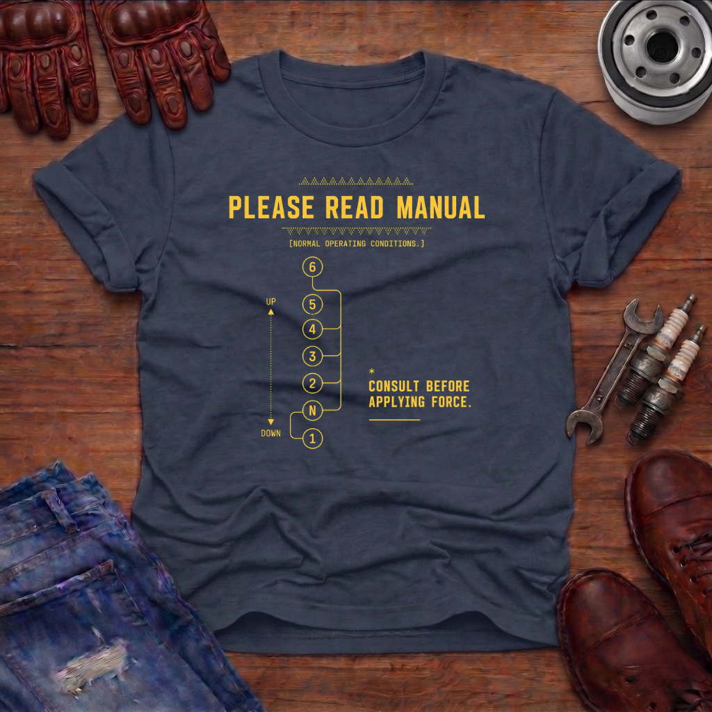 Manual Motorcycle T-Shirt