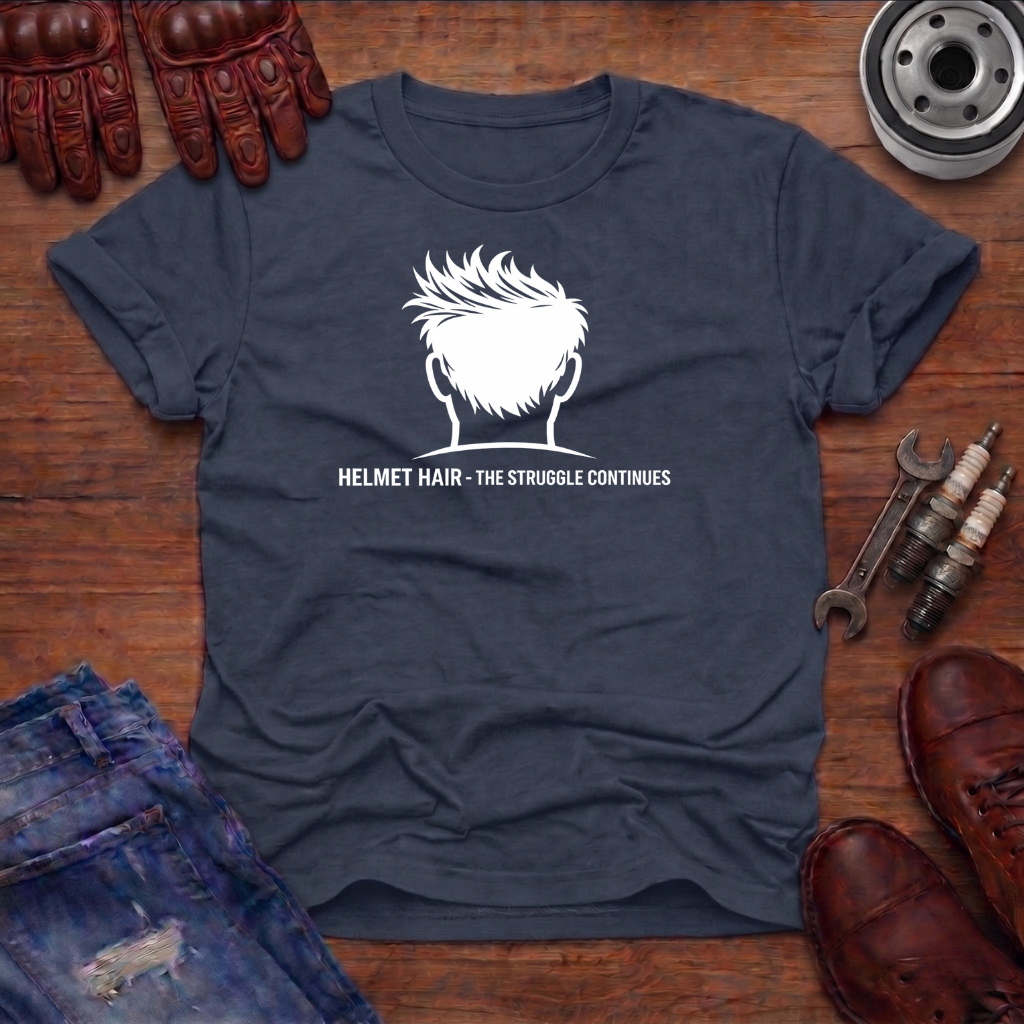 Helmet Hair T-Shirt