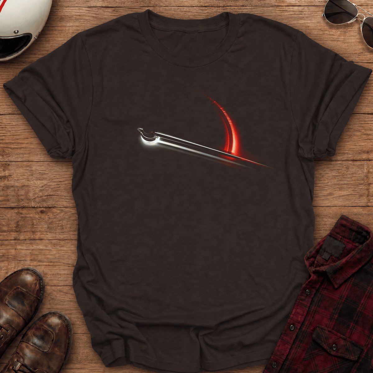 Into the Redline Motorcycle T-Shirt