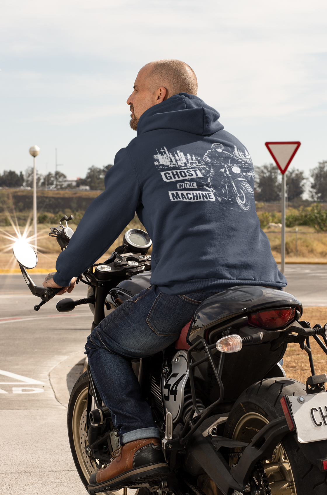 Ghost in the Machine Hooded Sweatshirt