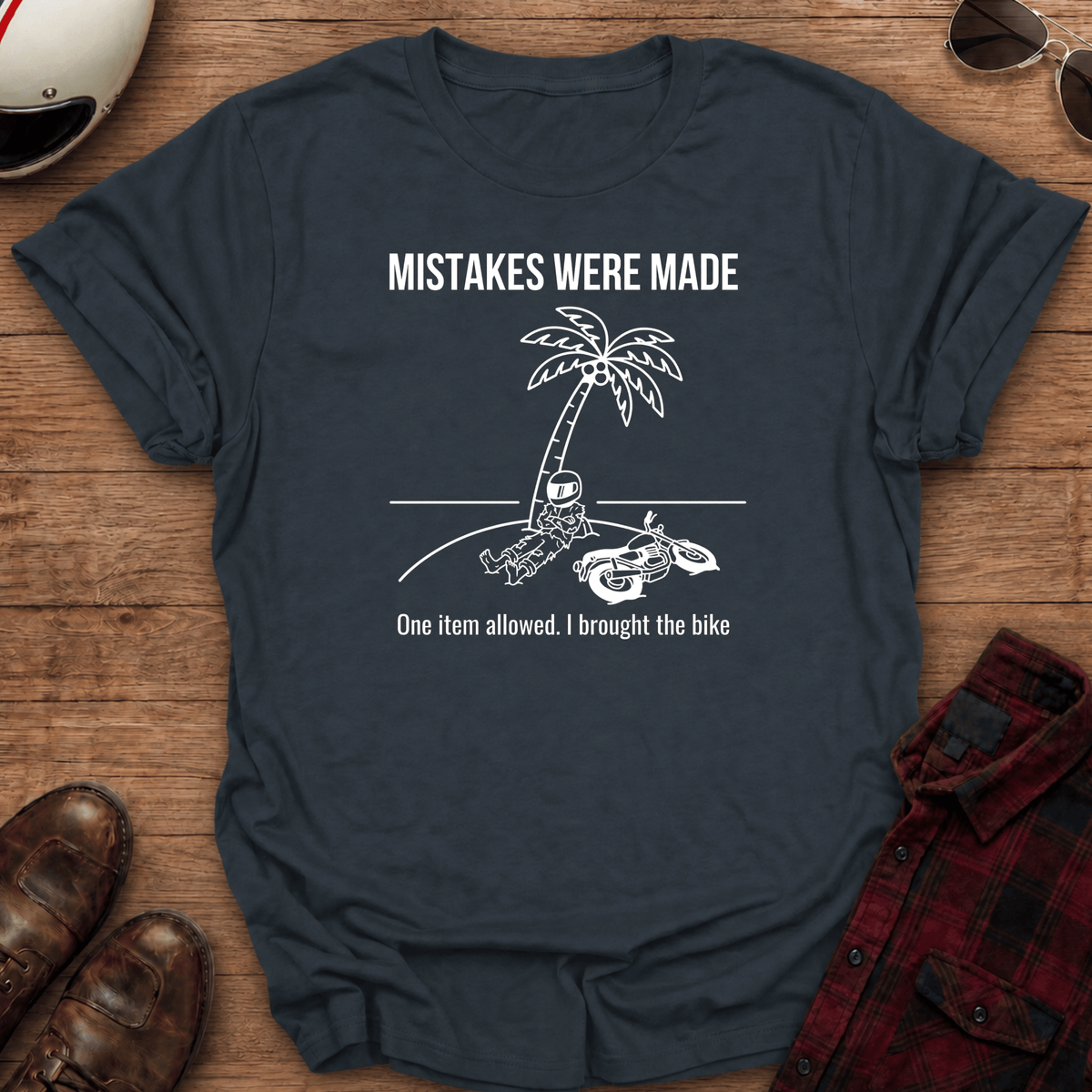 Mistakes Motorcycle T-Shirt