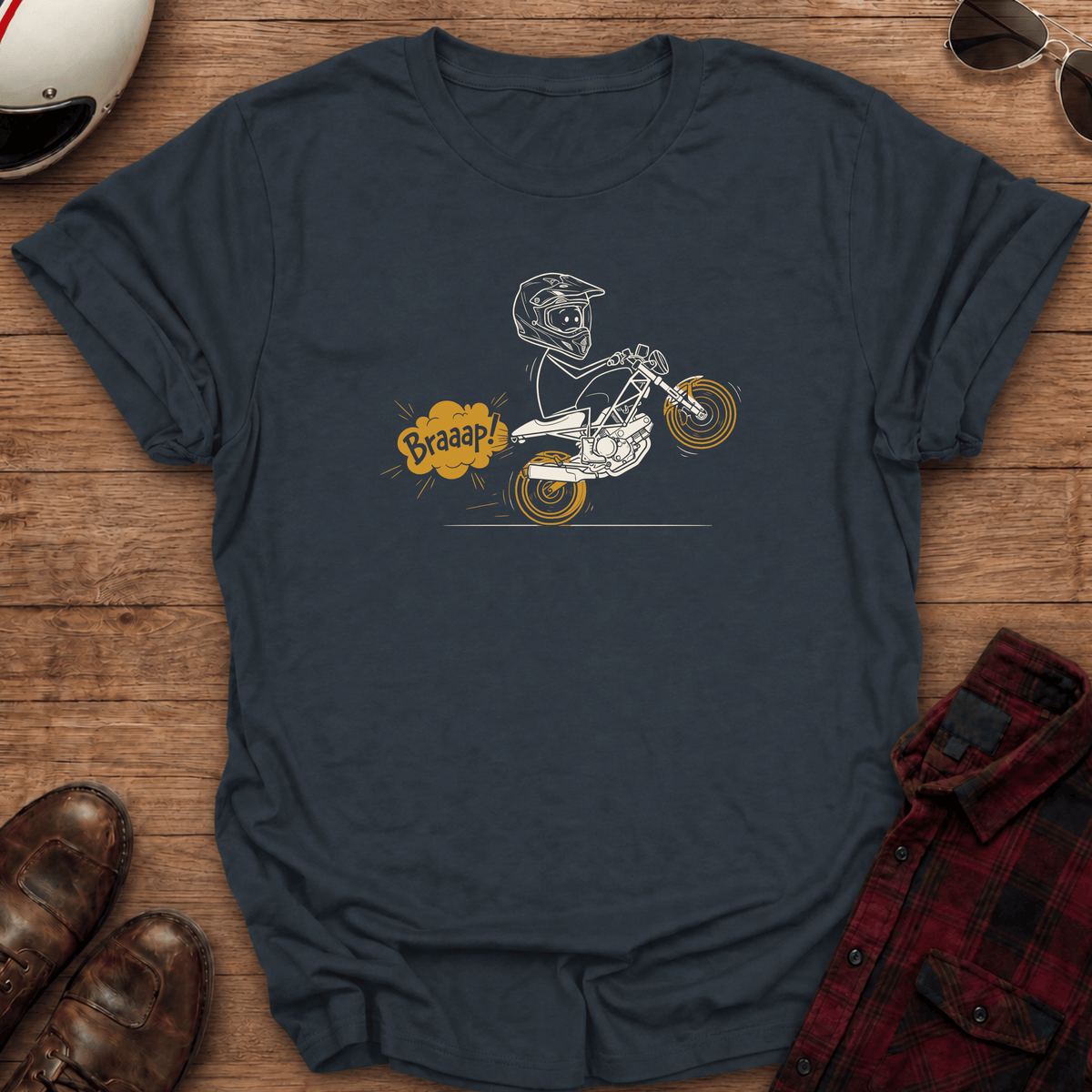 Braaap Wheelie T-Shirt