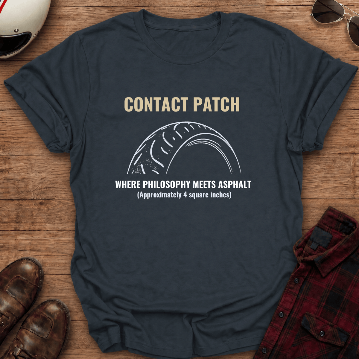 Contact Patch Motorcycle T-Shirt