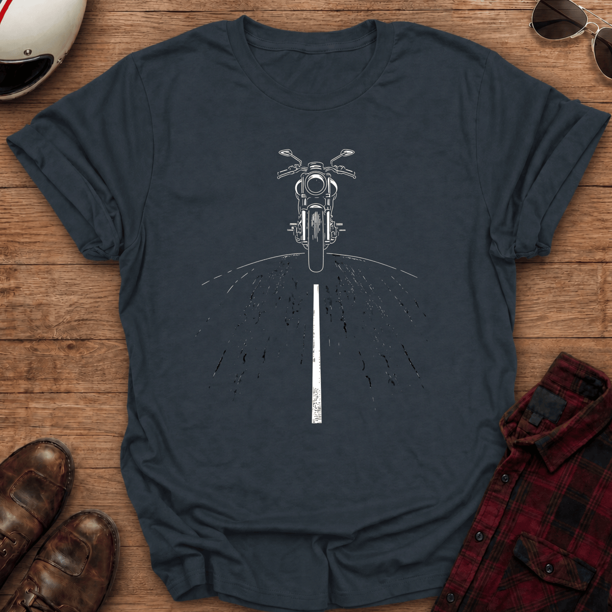 Cafe Racer curvature T-Shirt