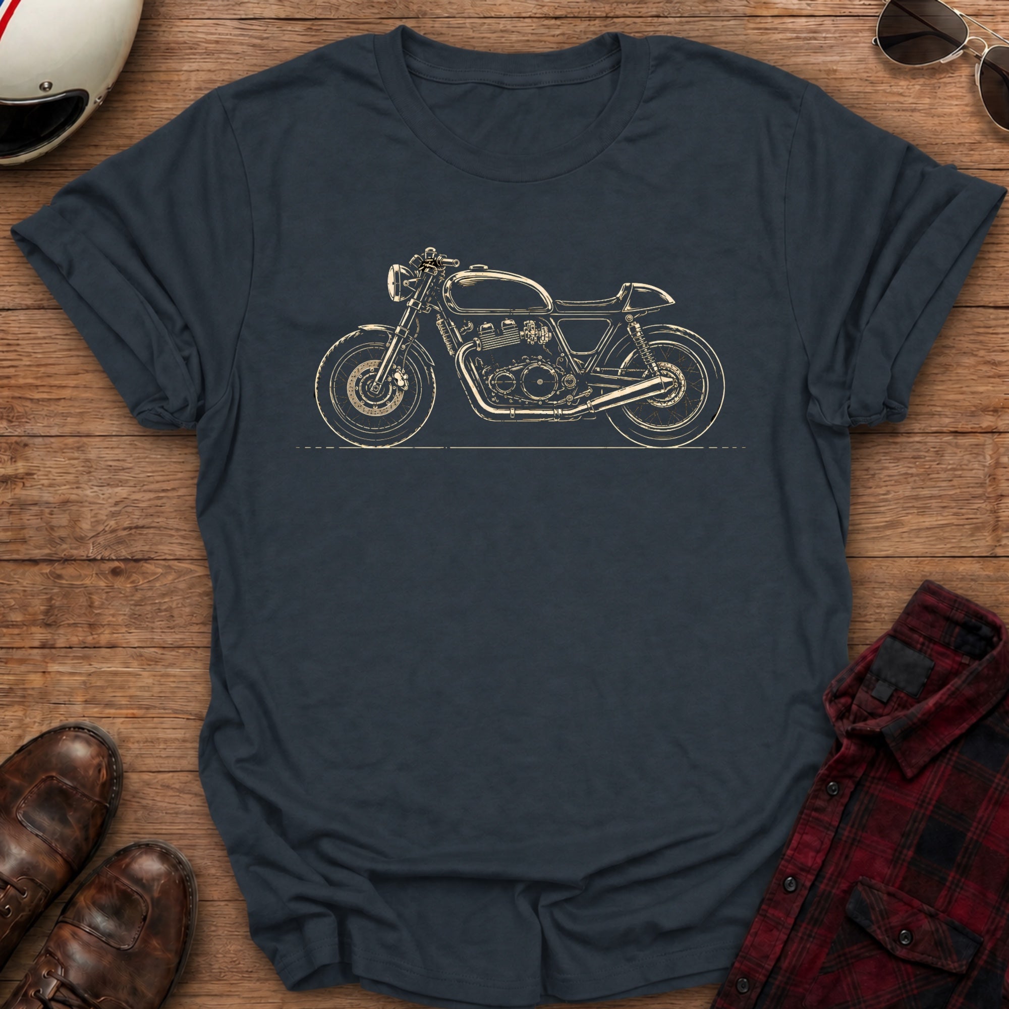 Cafe Racer Profile T-Shirt