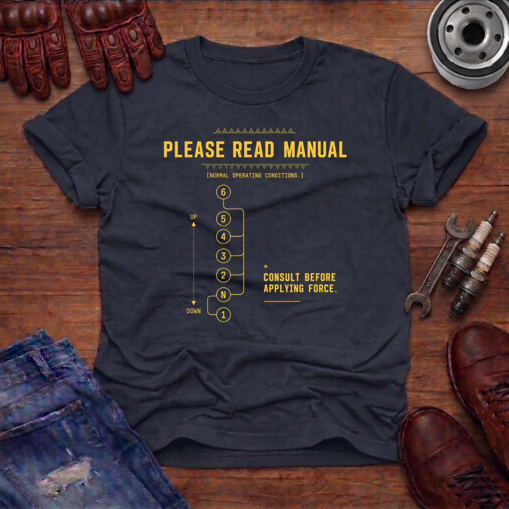 Manual Motorcycle T-Shirt