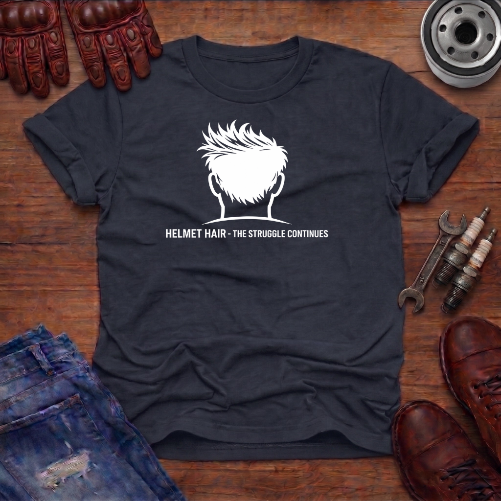 Helmet Hair T-Shirt
