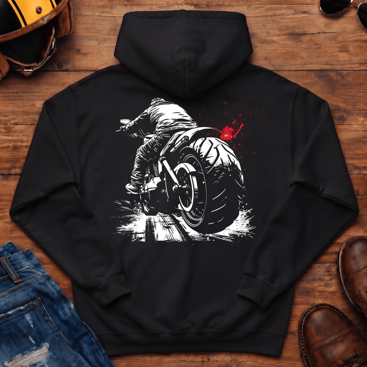 Fat Tire Heavyweight Hooded Sweatshirt