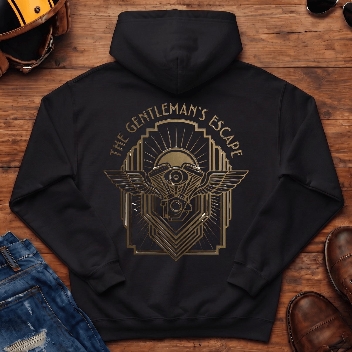 Gentleman's Escape Heavyweight Hooded Sweatshirt