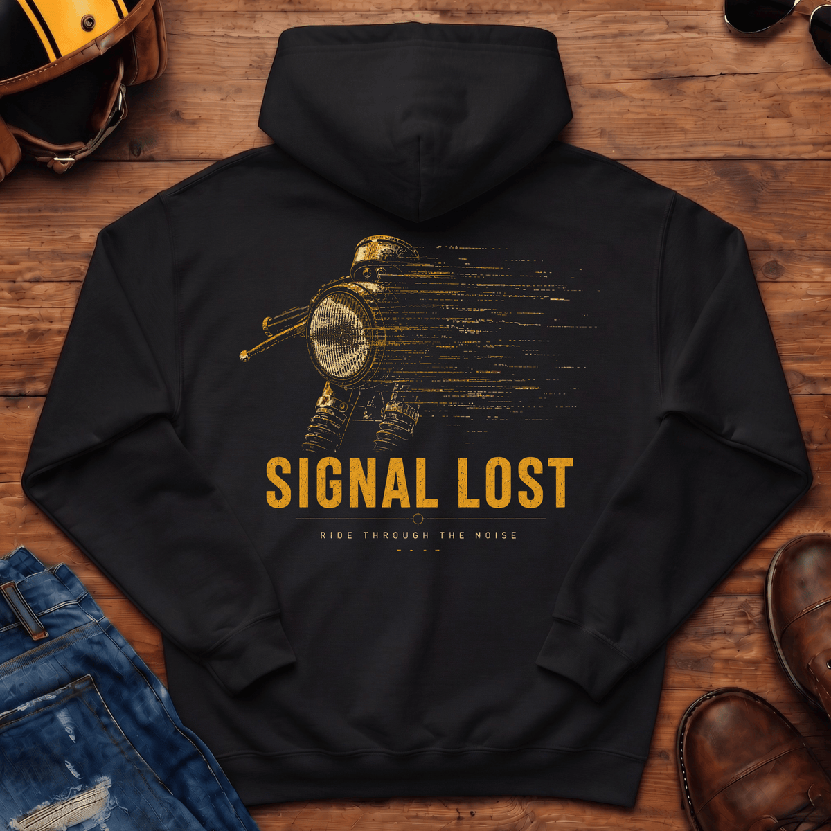 Signal Lost Hooded Sweatshirt
