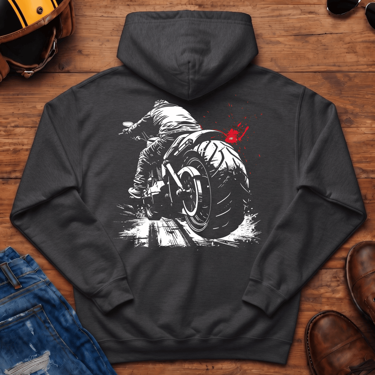 Fat Tire Heavyweight Hooded Sweatshirt