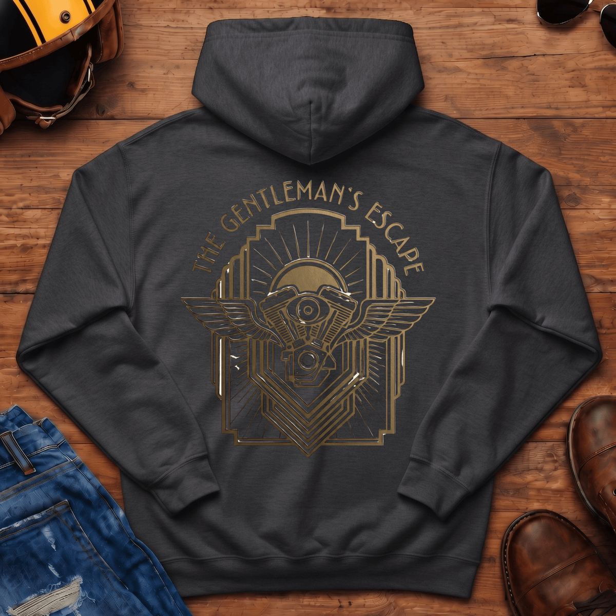 Gentleman's Escape Heavyweight Hooded Sweatshirt