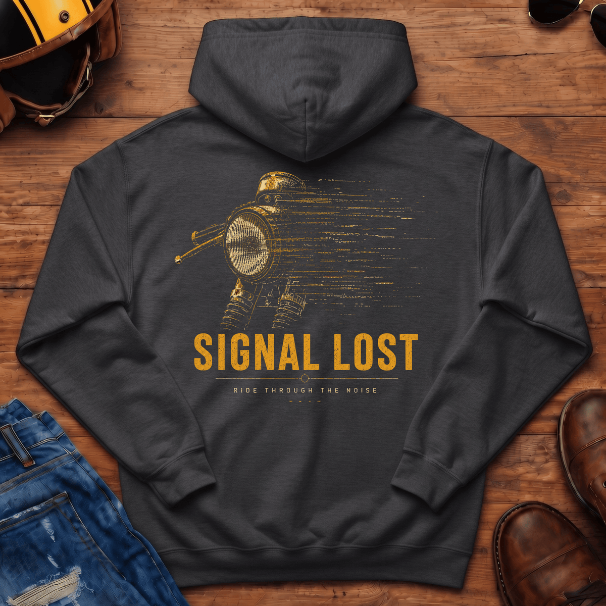 Signal Lost Hooded Sweatshirt
