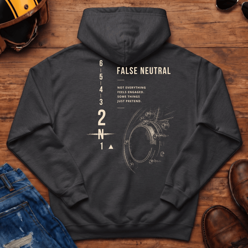 False Neutral Hooded Sweatshirt
