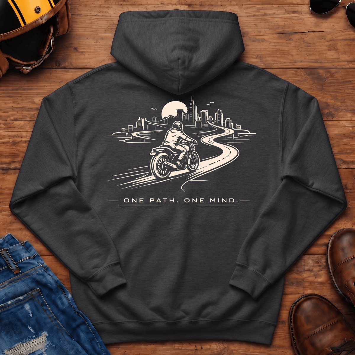 One Path. One Mind Hooded Sweatshirt