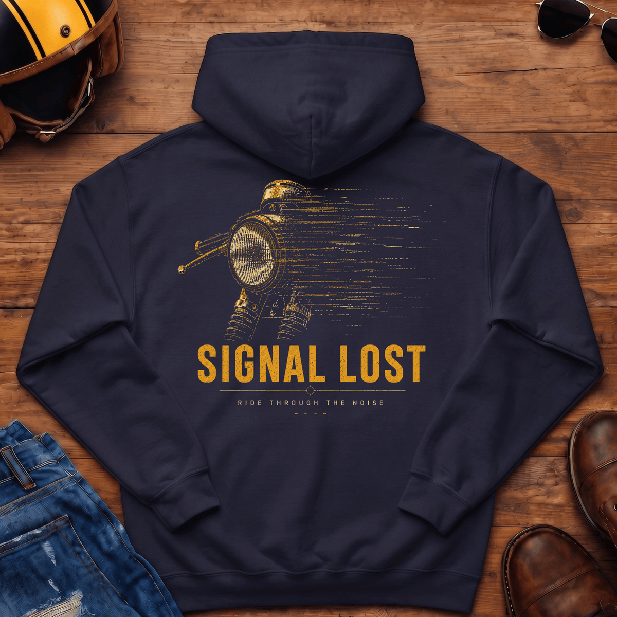 Signal Lost Hooded Sweatshirt