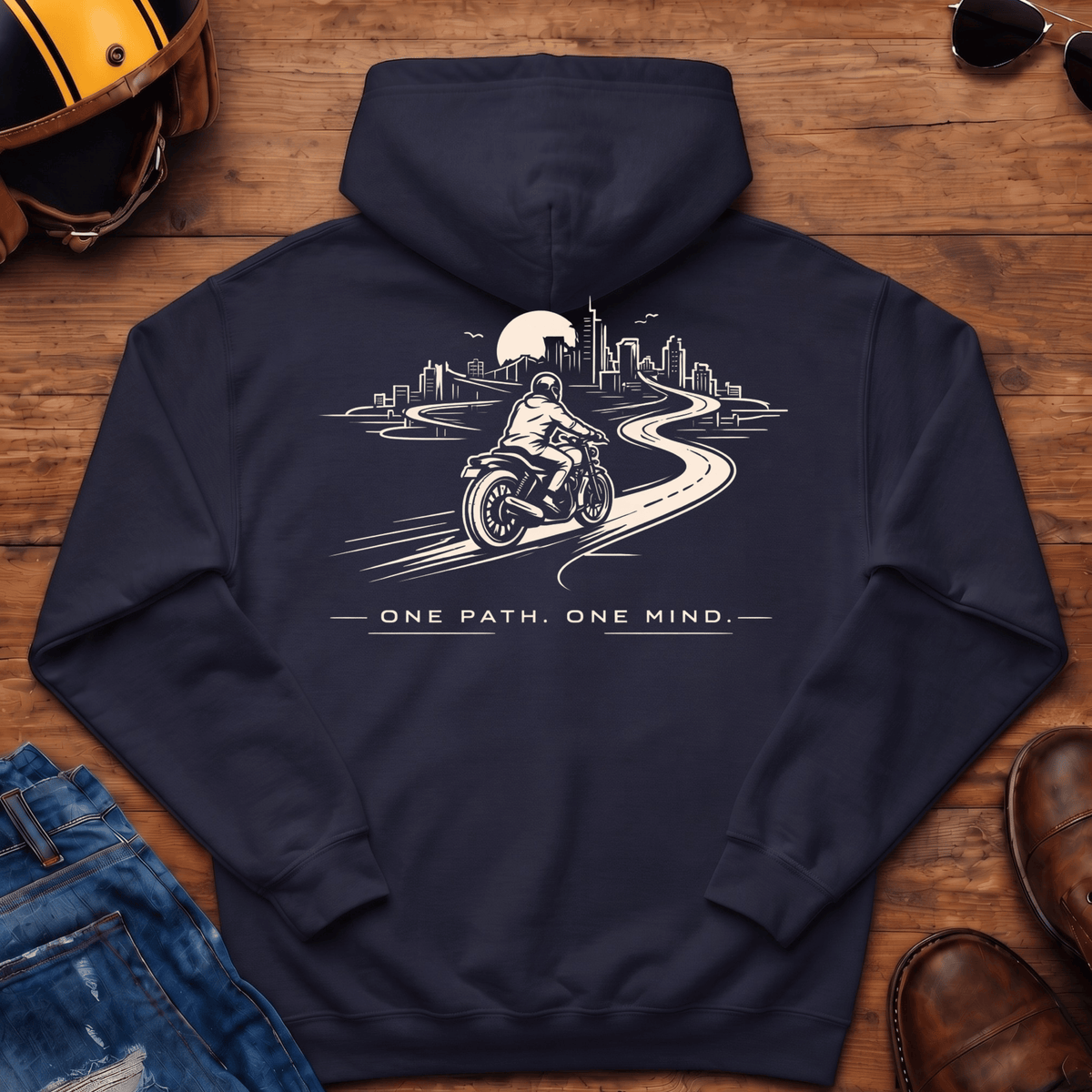 One Path. One Mind Hooded Sweatshirt