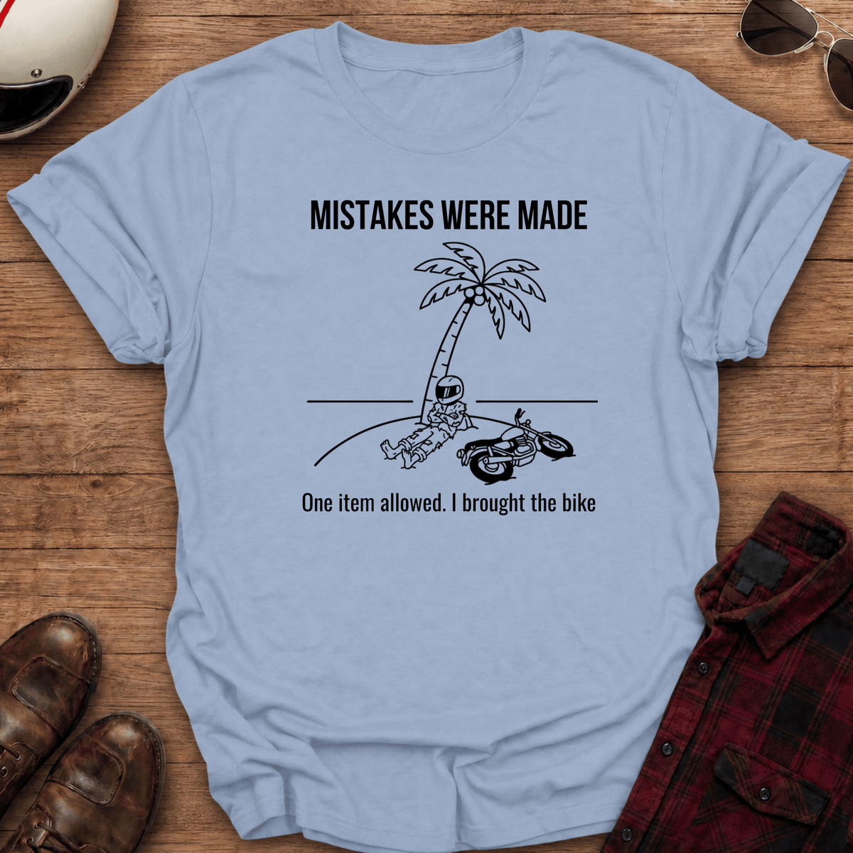 Mistakes Motorcycle T-Shirt