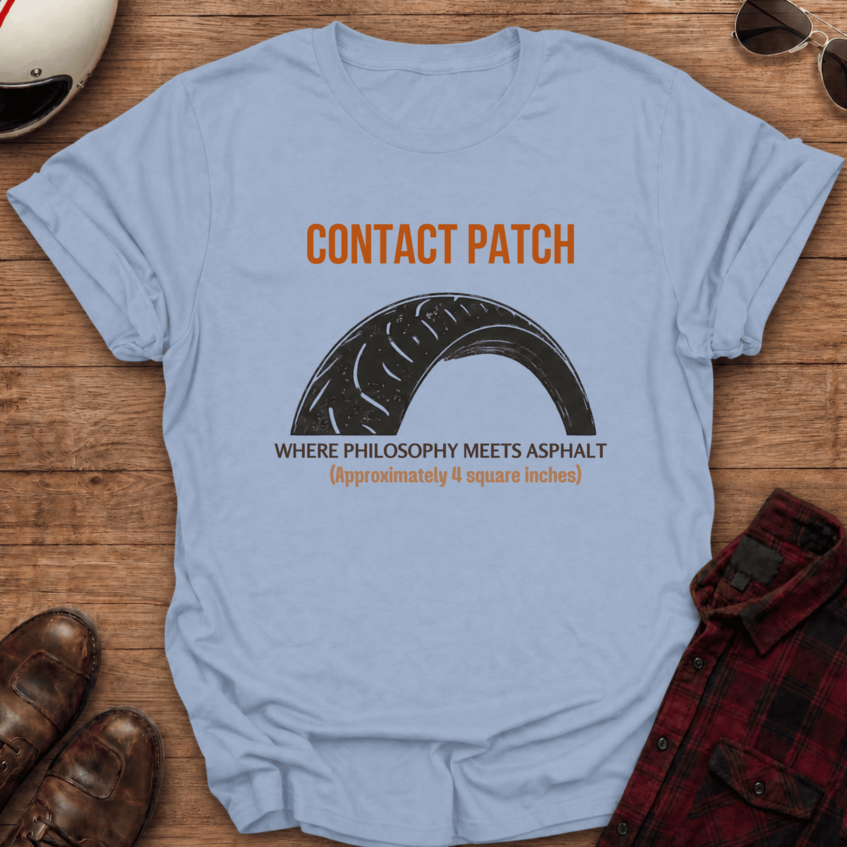 Contact Patch Motorcycle T-Shirt