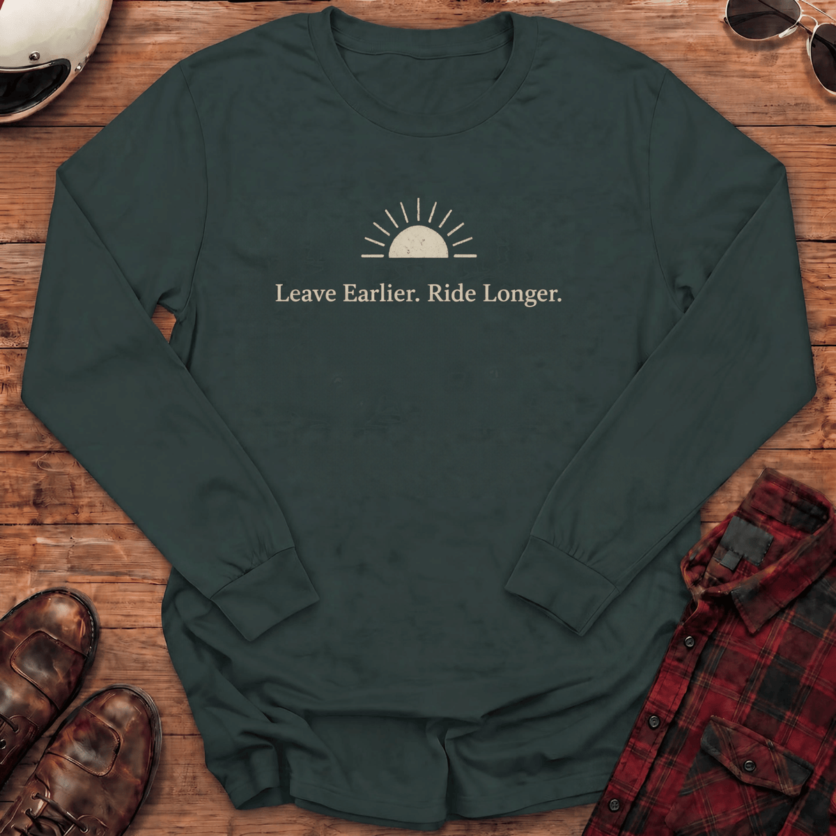 Ride Longer Long Sleeve T-shirt