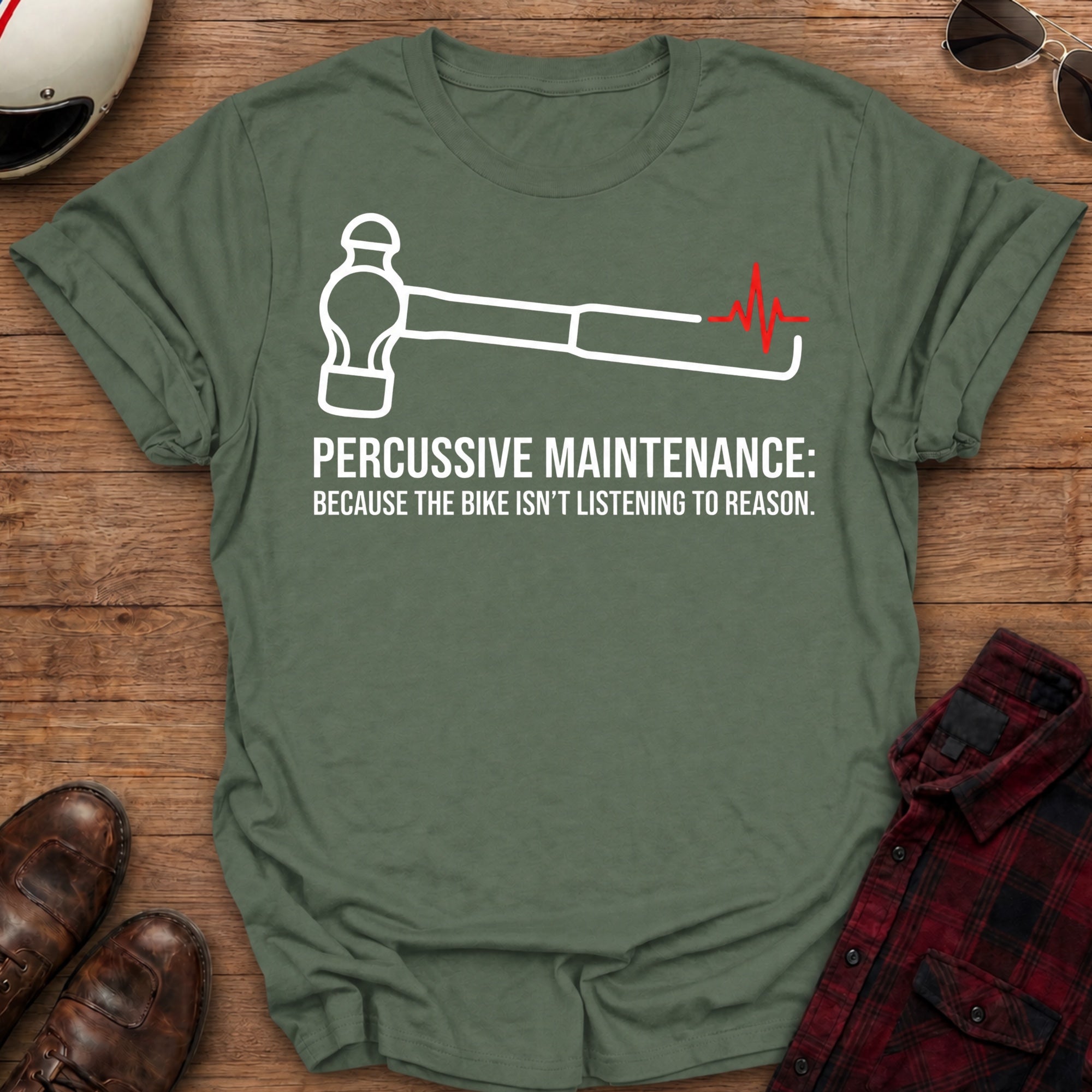 Percussive Maintenance T-Shirt