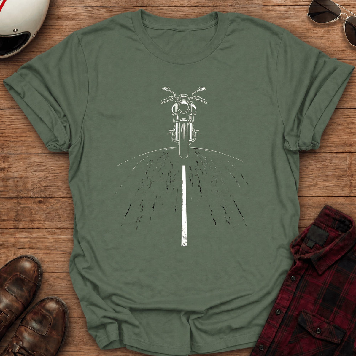 Cafe Racer curvature T-Shirt