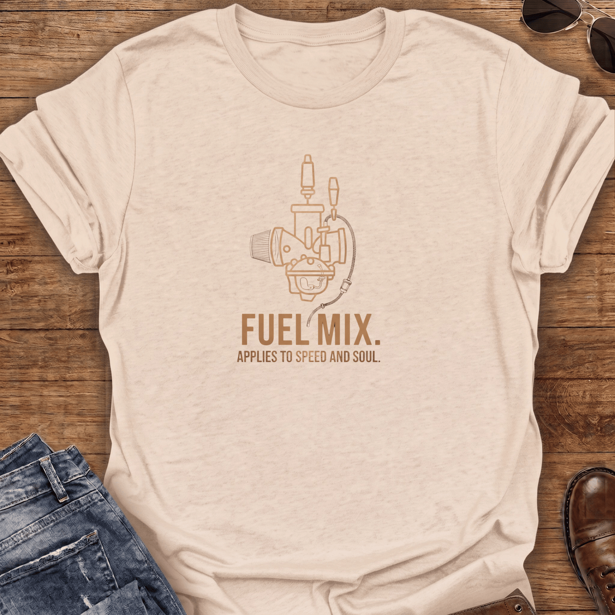 Fuel Mix Motorcycle T-Shirt