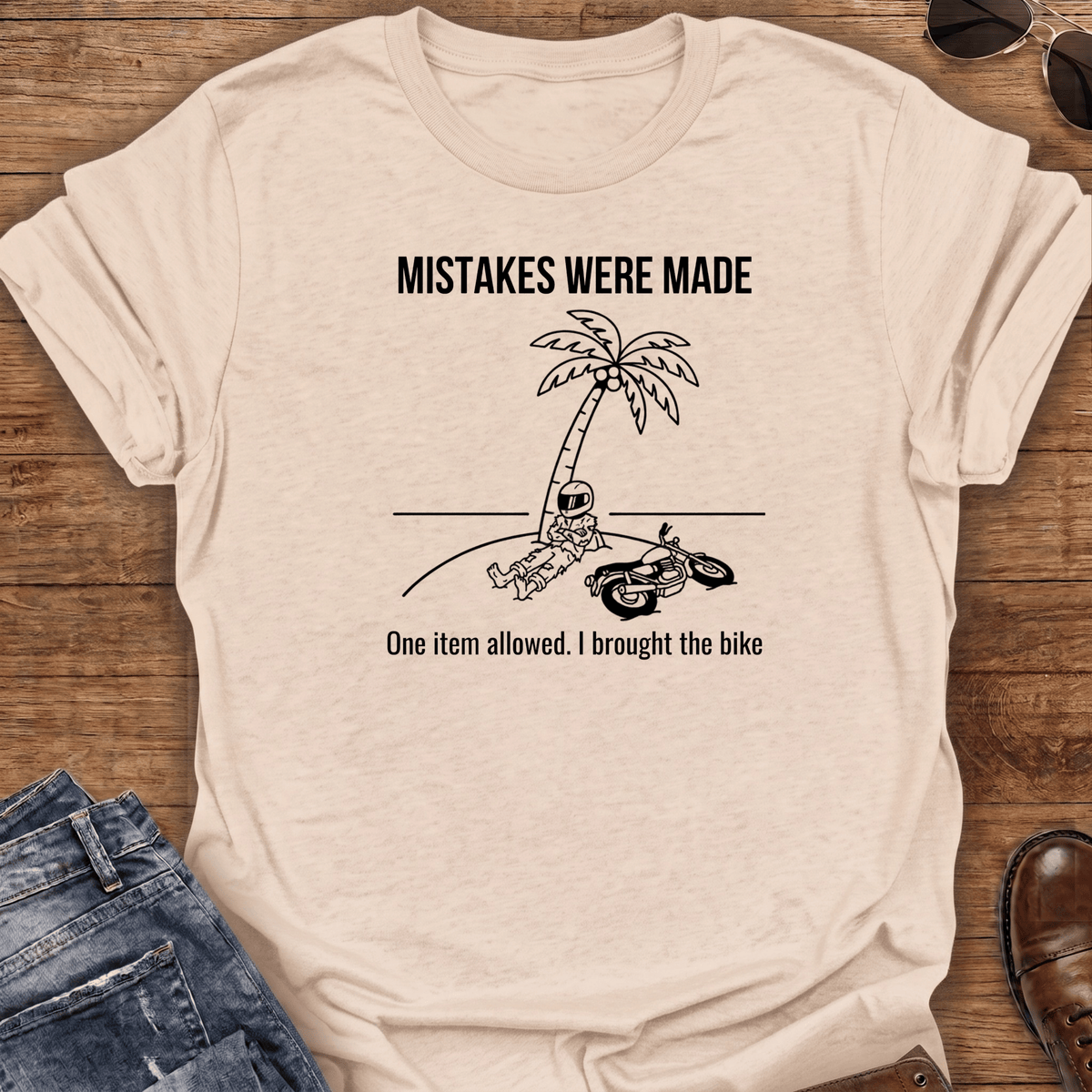 Mistakes Motorcycle T-Shirt