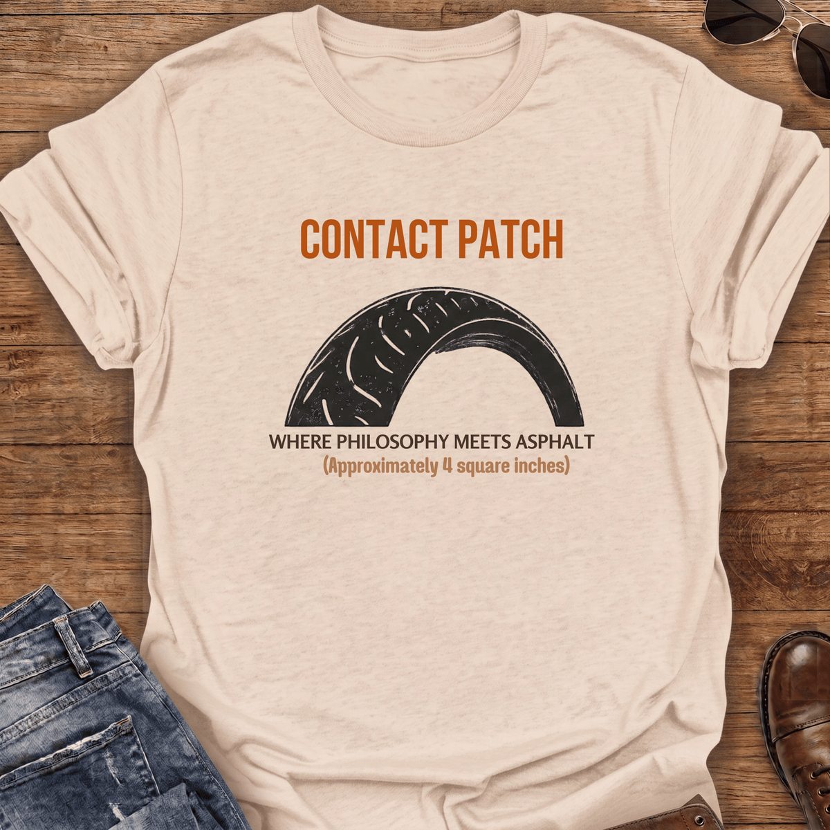 Contact Patch Motorcycle T-Shirt