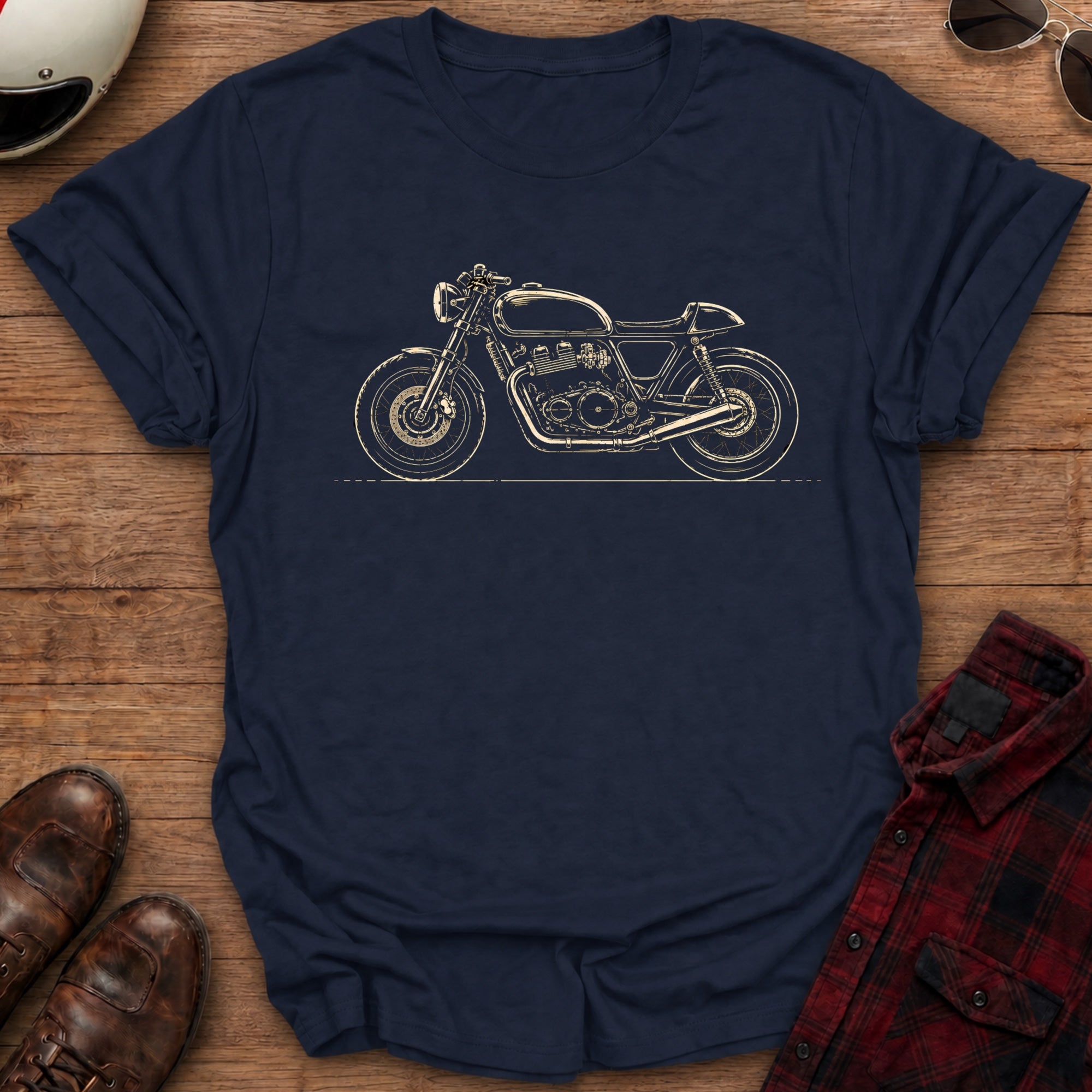 Cafe Racer Profile T-Shirt