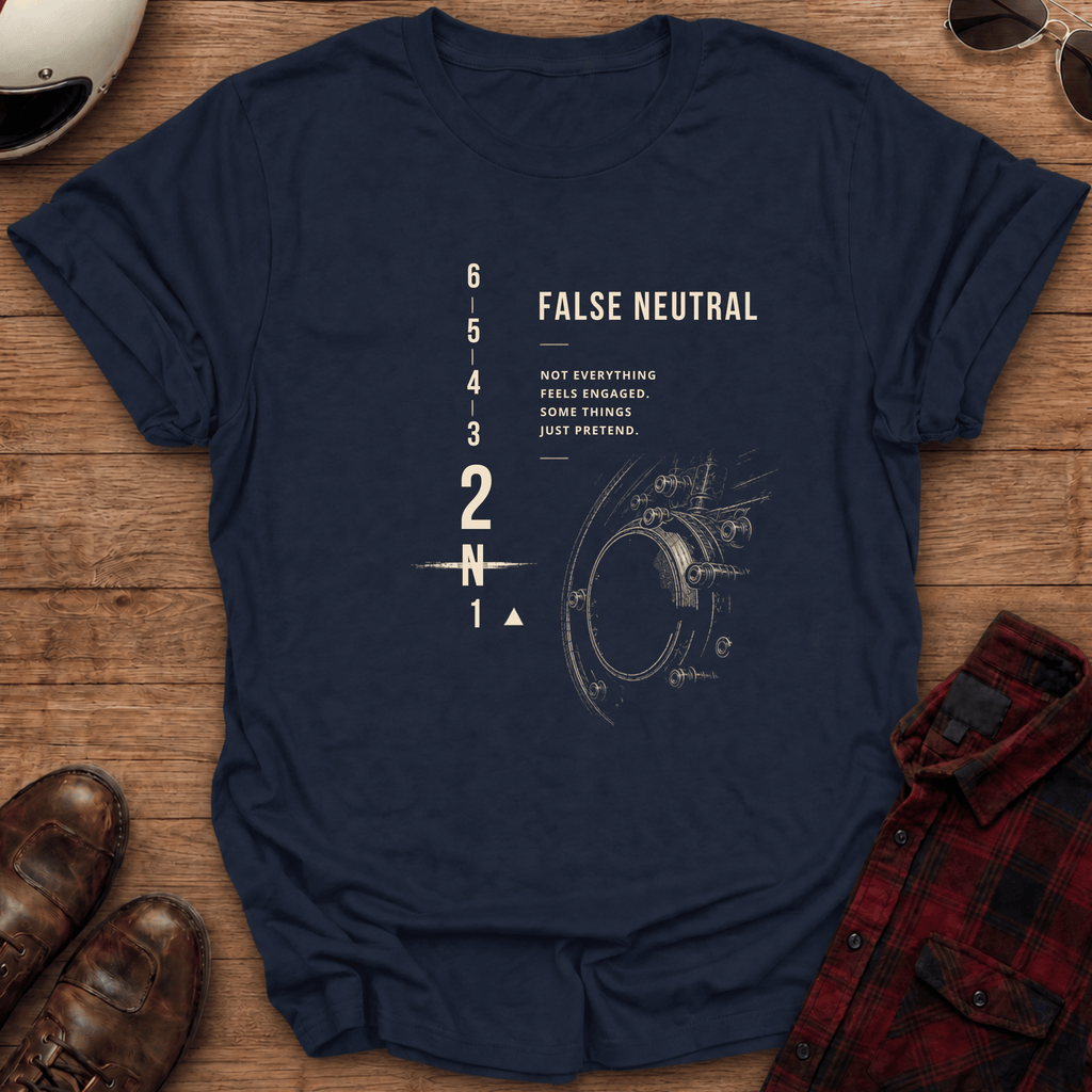 False Neutral Motorcycle T-Shirt