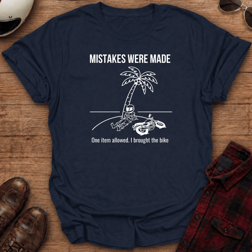 Mistakes Motorcycle T-Shirt