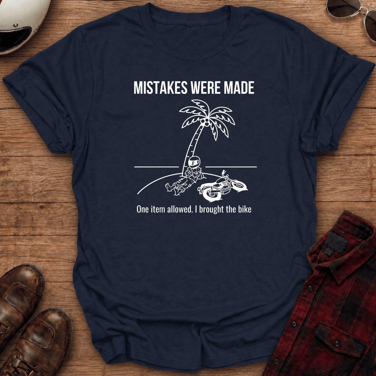 Mistakes Motorcycle T-Shirt