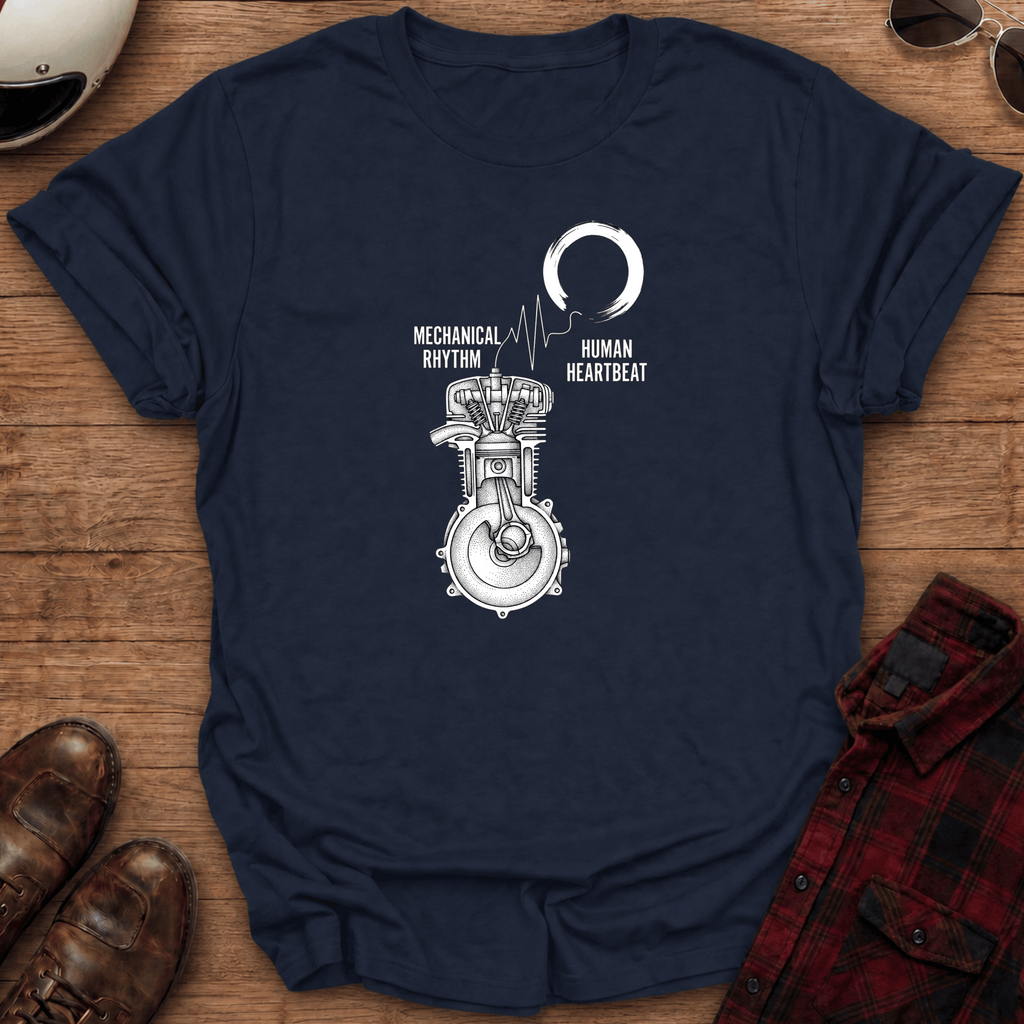 Mechanical Rhythm Motorcycle T-Shirt