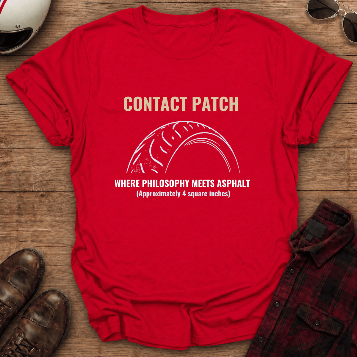 Contact Patch Motorcycle T-Shirt