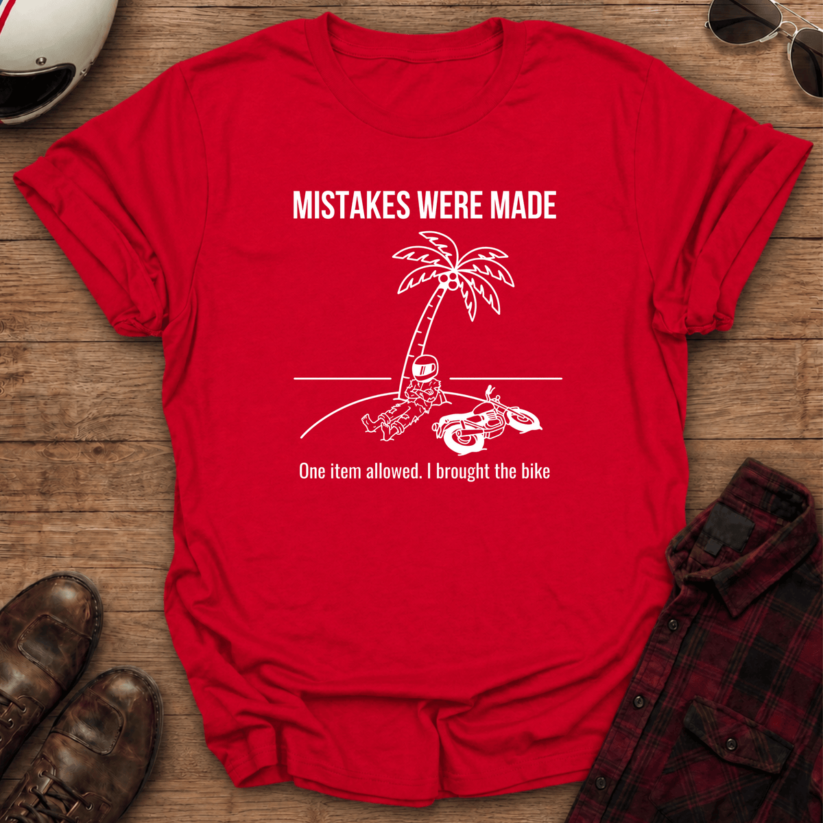 Mistakes Motorcycle T-Shirt