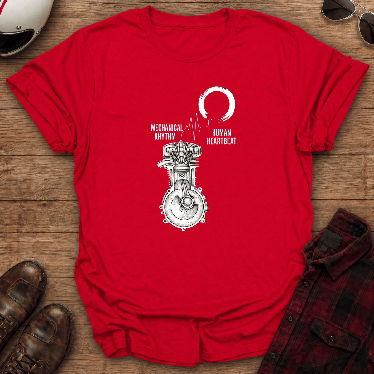 Mechanical Rhythm Motorcycle T-Shirt