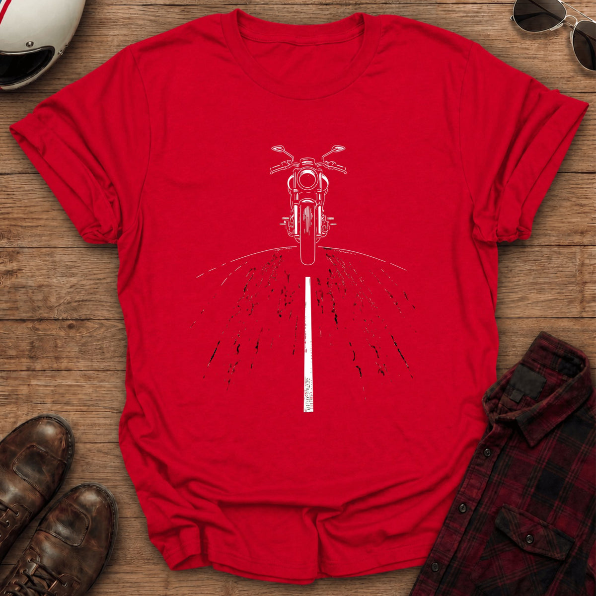 Cafe Racer curvature T-Shirt