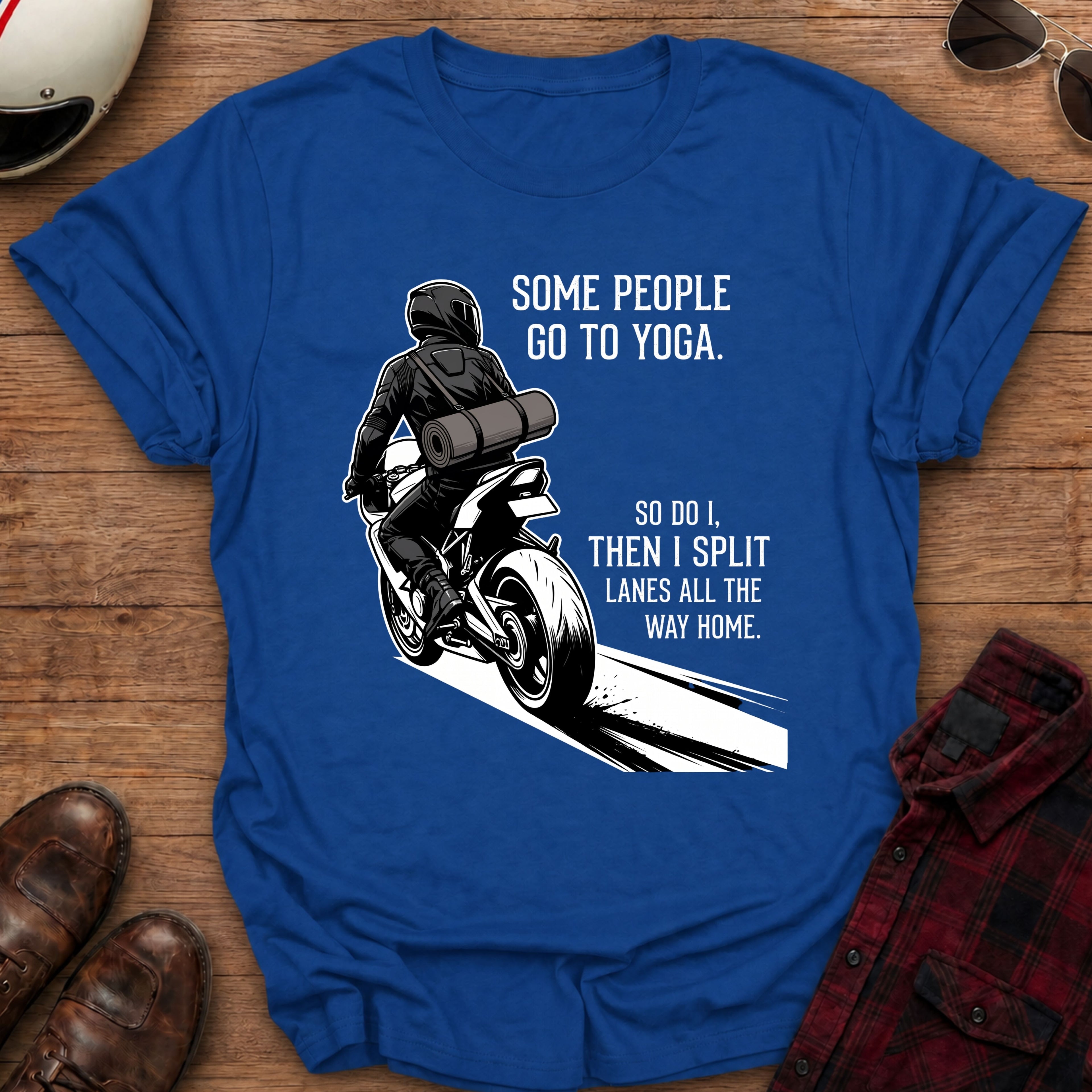Yoga Motorcycle T-Shirt