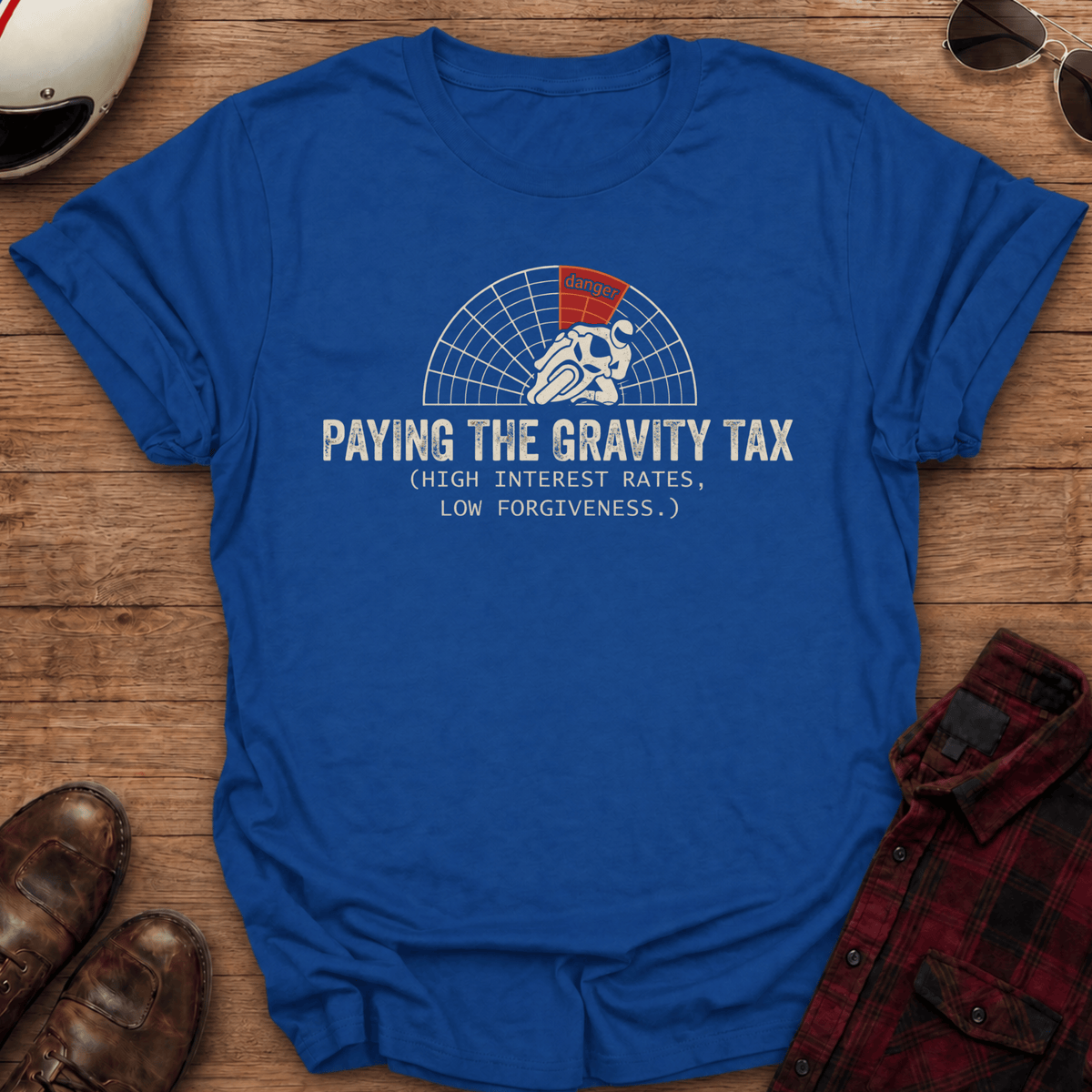 Gravity Tax Motorcycle T-Shirt