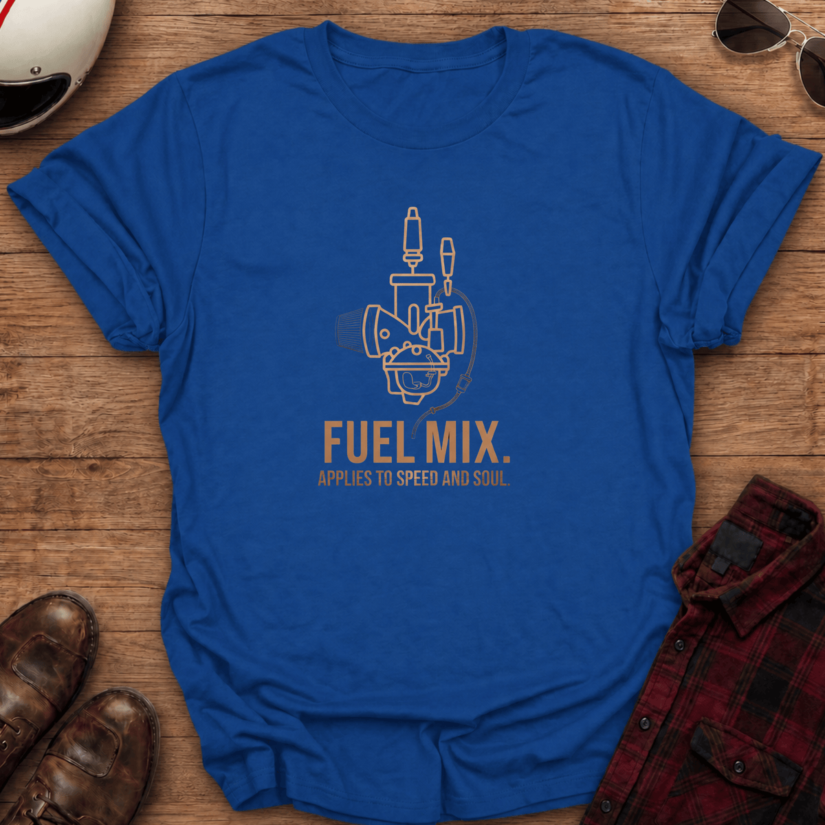 Fuel Mix Motorcycle T-Shirt